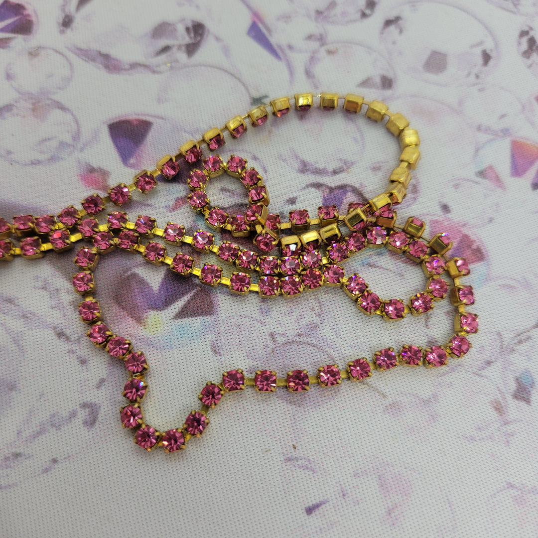 CUP CHAIN - ROSE PP20 (ss12) Gold Setting