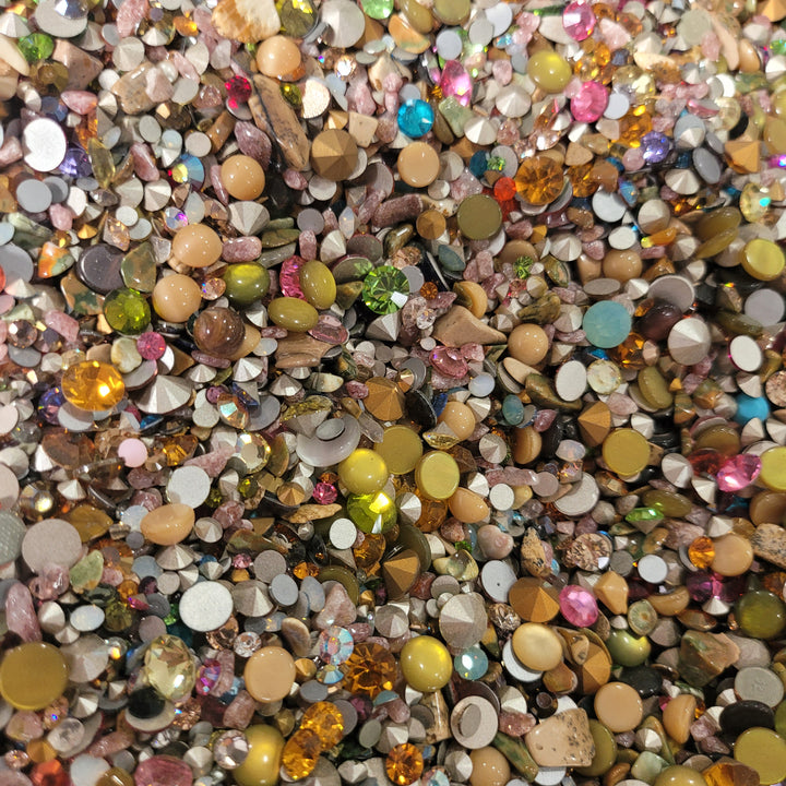 SEMI-PRECIOUS : Picture Jasper Surf - Semi Precious Chip Mix