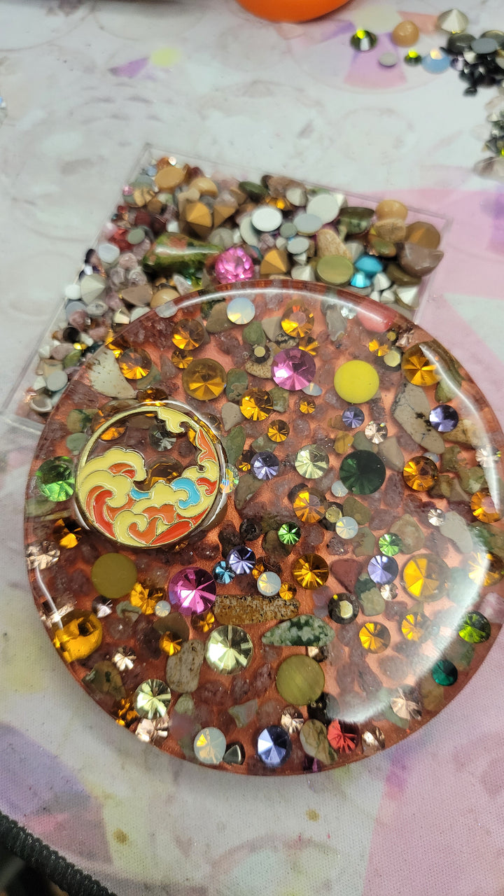 SEMI-PRECIOUS : Picture Jasper Surf - Semi Precious Chip Mix