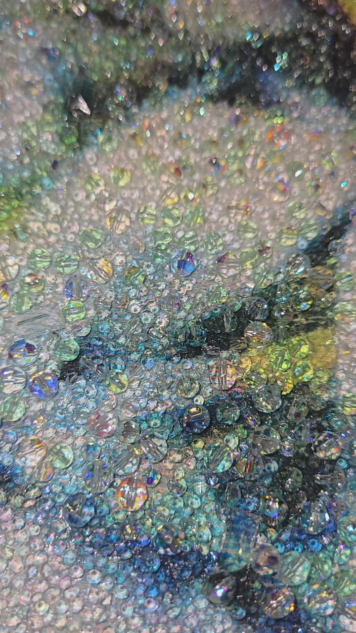 Crystallized Swarovski Elements Painting, Oliver Van Doorne