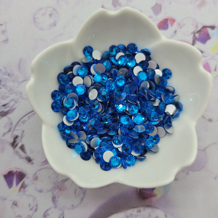 Capri Blue - KiraKira Glass Rhinestones by CrystalNinja