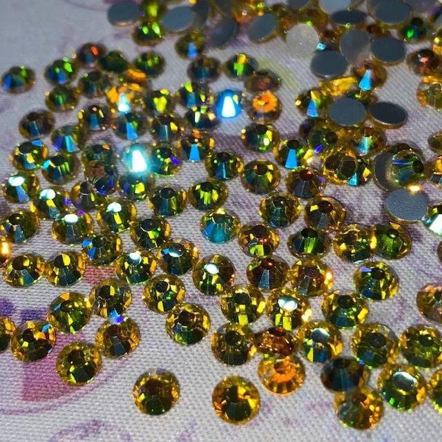 Citrine AB - KiraKira Glass Rhinestones by CrystalNinja